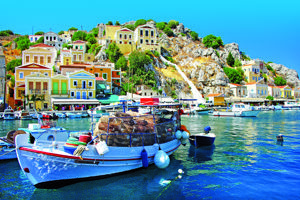 Bezoek het naburige Symi