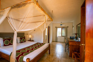 Woonvoorbeeld deluxe kamer zeezicht