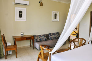 Woonvoorbeeld Deluxe strandbungalow