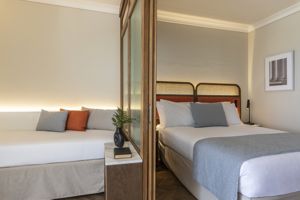 Woonvoorbeeld triple kamer superior met sliding doors