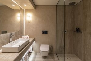 Woonvoorbeeld triple kamer superior met sliding doors