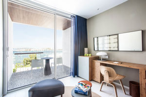 Woonvoorbeeld deluxe kamer zeezicht