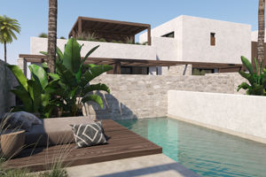 Woonvoorbeeld Premium Suite met prive zwembad