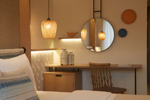 Woonvoorbeeld 2-persoonskamer zeezicht