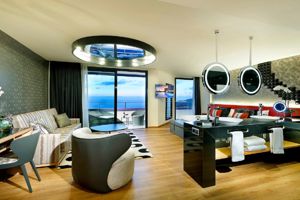 Woonvoorbeeld rock royalty studio suite