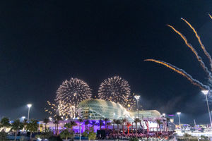 Formel 1 Grand Prix i Abu Dhabi med Emirates