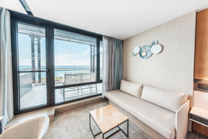 Woonvoorbeeld 2-persoonskamer Terras Zeezicht