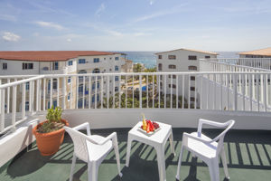 Woonvoorbeeld standaardkamer gedeeltelijk oceaanzicht