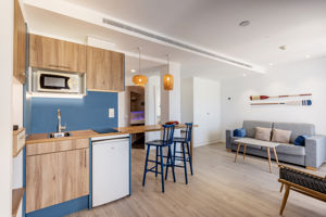 Woonvoorbeeld appartement zeezicht