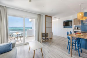 Woonvoorbeeld appartement zeezicht