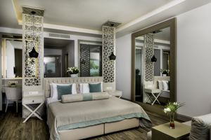 Woonvoorbeeld deluxe kamer