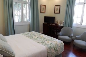 Woonvoorbeeld standaardkamer tuinzicht