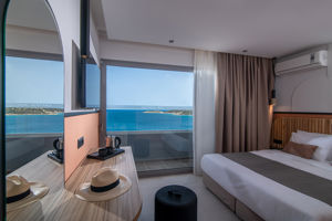 Woonvoorbeeld standaardkamer panoramic zeezicht