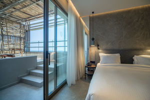 Woonvoorbeeld petite suite met zeezicht