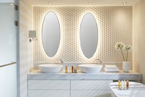 Woonvoorbeeld deluxe junior suite met privÃ©tuin