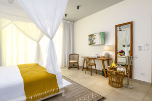 Woonvoorbeeld superior kamer met tuinzicht