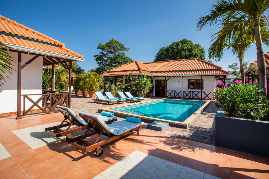 2-kamer bungalow Barbulèt - BlouBlou Bungalows in Curaçao