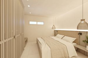 Woonvoorbeeld 2-kamerappartement annex