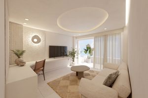 Woonvoorbeeld 2-kamerappartement annex