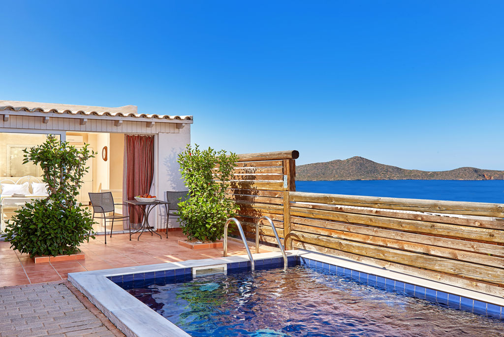 Suite met privézwembad - Elounda Eleon Villas & Suites in Griekenland