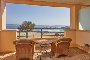 Woonvoorbeeld Junior Suite deluxe met zeezicht