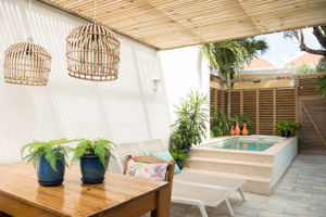 Woonvoorbeeld Suite met plonsbad