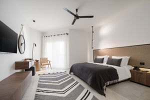 Woonvoorbeeld deluxekamer tuin- of zeezicht