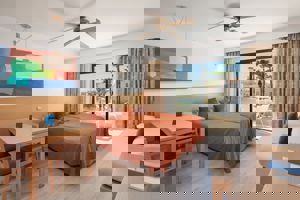 Woonvoorbeeld standaard studio tuinzicht