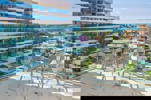 Woonvoorbeeld junior suite zeezicht