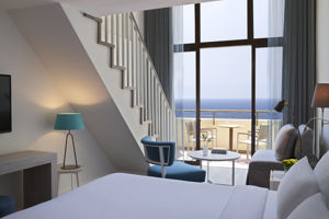 Woonvoorbeeld suite duplex zeezicht