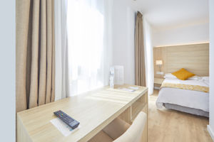 Woonvoorbeeld standaardkamer landzicht