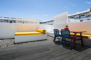 Woonvoorbeeld 3-kamerappartement Duplex Terras