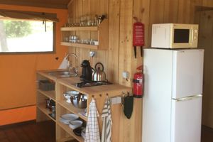 Woonvoorbeeld Glamping tent