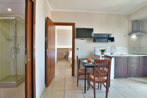 Woonvoorbeeld 2-kamerappartement met tuin of zeezicht