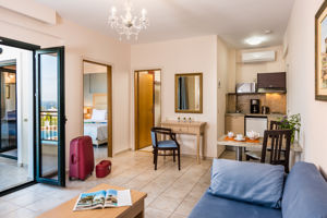 Woonvoorbeeld 2-kamer appartement zeezicht (Pilot Suite)