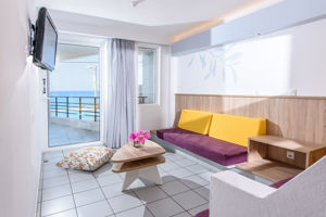 Woonvoorbeeld suite zeezicht