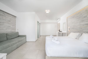 Woonvoorbeeld Junior suite deluxe zwembadzicht