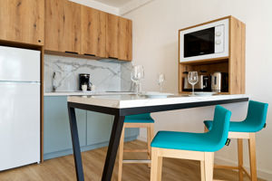 Woonvoorbeeld 2-kamerappartement premium zeezicht high floor