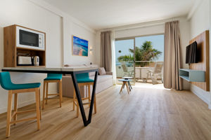 Woonvoorbeeld 2-kamerappartement premium zeezicht high floor