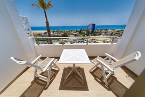 Woonvoorbeeld 2-kamerappartement premium zeezicht high floor