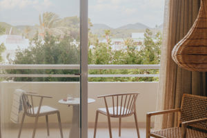 Woonvoorbeeld standaardkamer met beperkt zicht