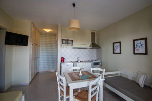 Woonvoorbeeld 2-kamerappartement met zeezicht