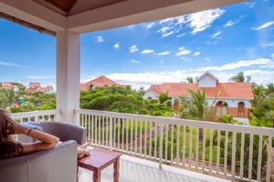 Woonvoorbeeld standaardkamer tuinzicht