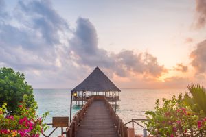 Woonvoorbeeld deluxe kamer zeezicht
