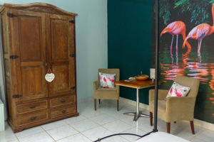 Woonvoorbeeld 2-persoonskamer Flamingo