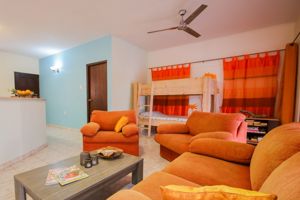 Woonvoorbeeld 2-kamerappartement Aquarium