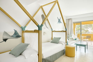 Woonvoorbeeld Familie Suite (eventueel met zijzeezicht of zwembadzicht)