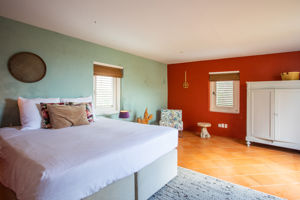 Woonvoorbeeld Blue Room met natuur- of zeezicht