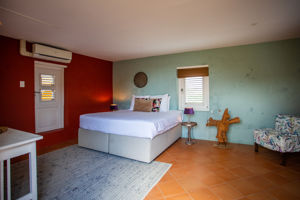 Woonvoorbeeld Blue Room met natuur- of zeezicht