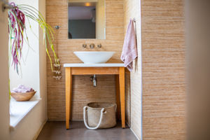 Woonvoorbeeld Blue Room met natuur- of zeezicht